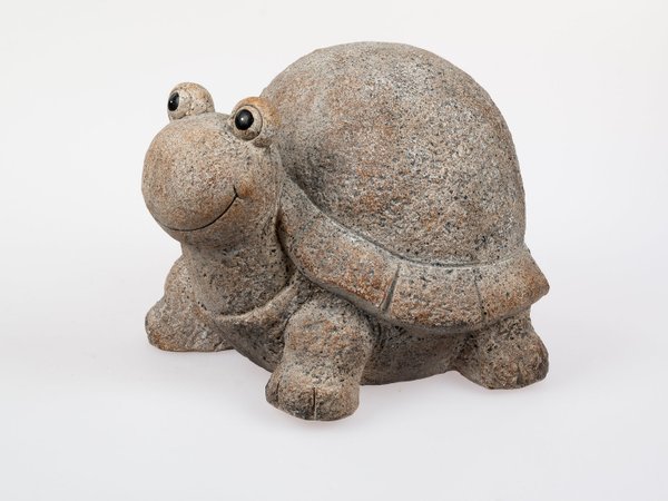 formano Gartenfigur, Deko-Figur Schildkröte 35x24 cm, Gartendeko Wetterfest -neu